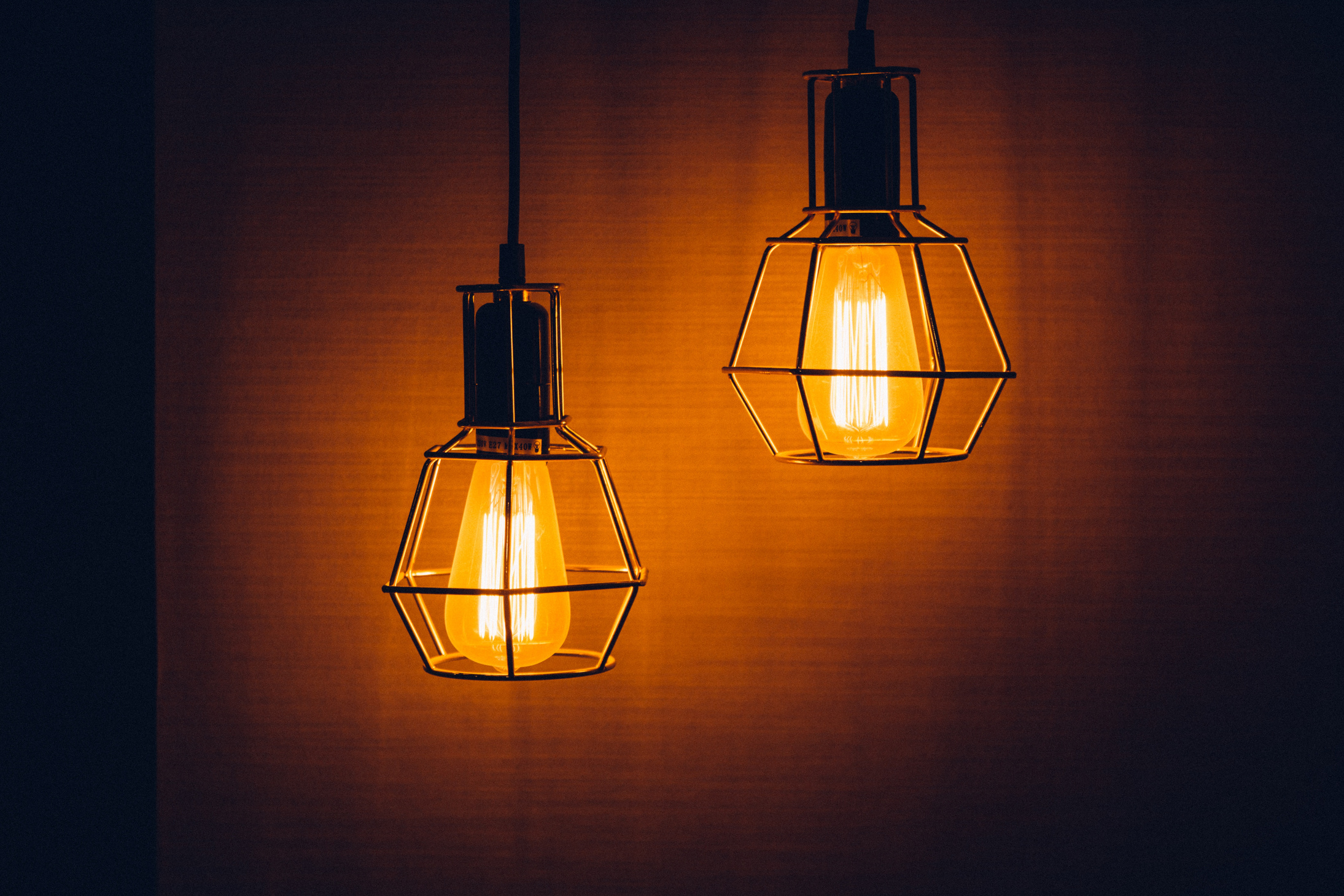 Pair of Modern Lamps